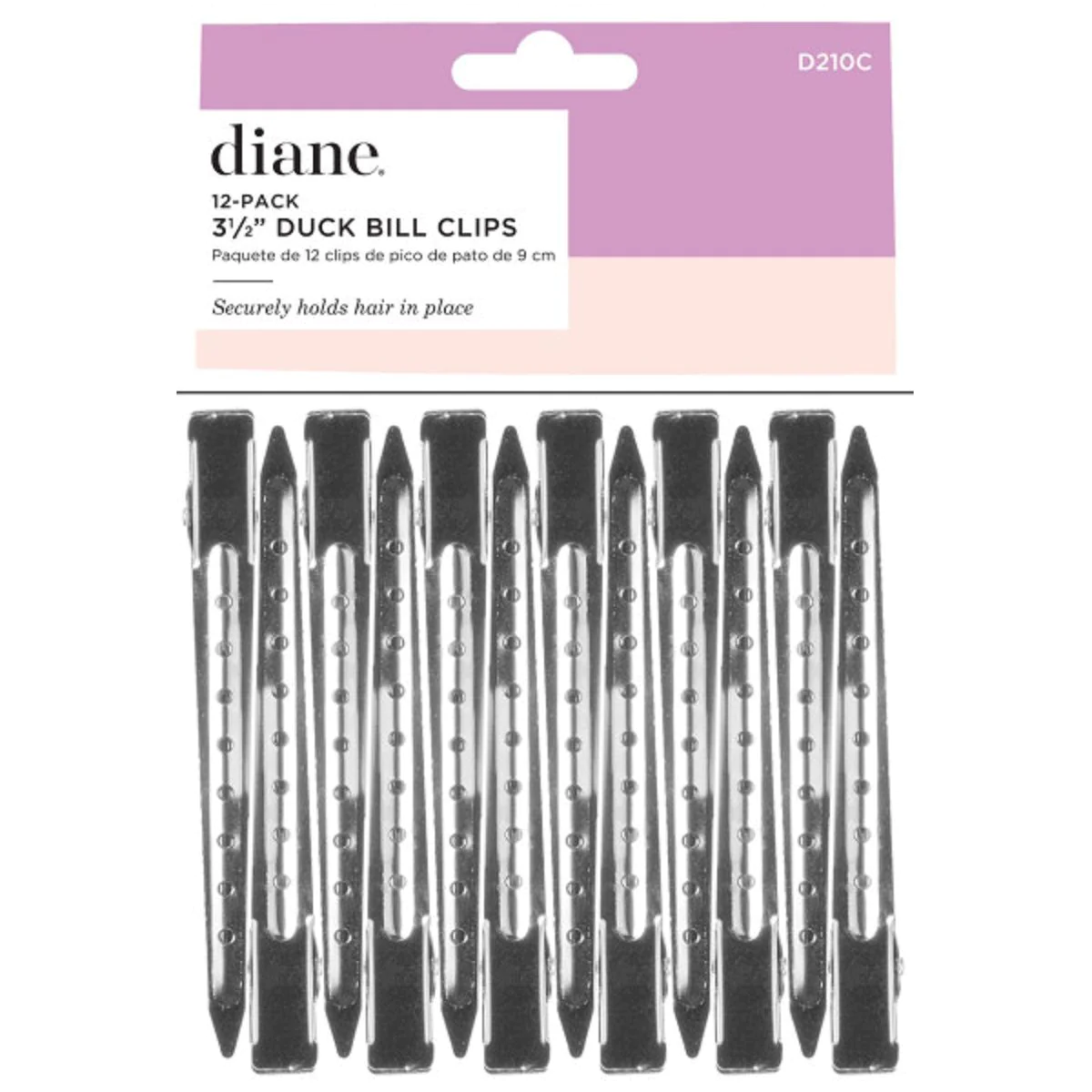 DIANE DUCK BILL CLIP 12PK #D210C