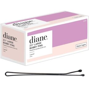 DIANE BOBBY PINS BLK 1LB BOX #454