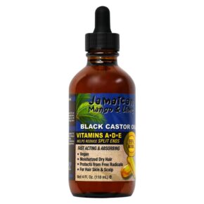 JML JAMAICAN BLK CASTOR OIL [VIT A,D,E] 4oz