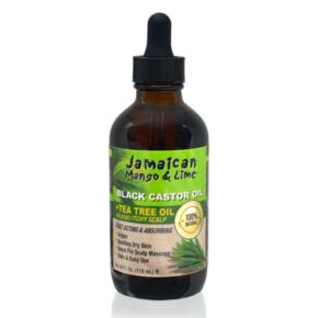 JML JAMAICAN BLK CASTOR OIL [TEA TREE] 4oz