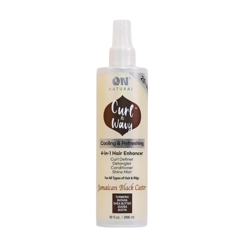 ON CURL-N-WAVY JAM BLACK CASTOR OIL 10oz
