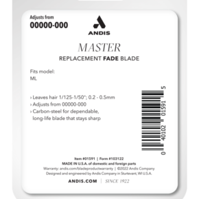 Alternative view of ANDIS FADE MASTER BLADE [#01591]