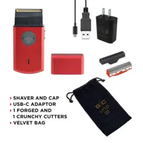Alternative view of STYLECRAFT UNO SINGLE FOIL SHAVER 2.0 (RED)