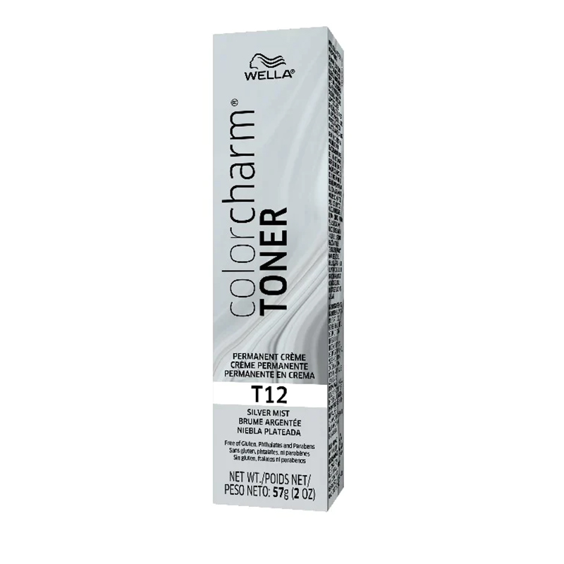 WELLA CC CRM TONER T-12 SILVER MIST 2oz