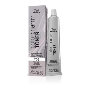 WELLA CC CRM TONER T-69 PEARL GRAY 2oz