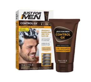 JUST FOR MEN CONTROLGX 2IN1 GREY SHAMPOO/CONDITIONER