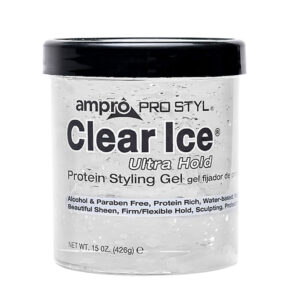 AMPRO STYLING GEL [CLEAR ICE] 15.73oz