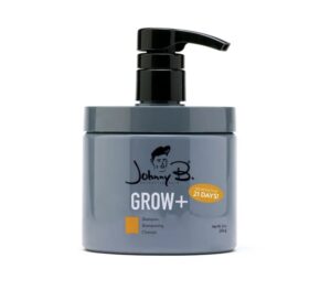 JOHNNY B GROW+ SHAMPOO JAR W/ PUMP 16oz