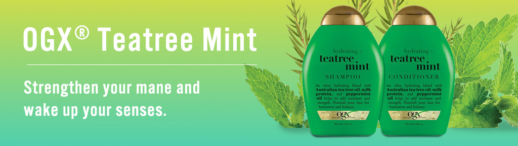 OGX Teatree Mint Shampoo and conditioner