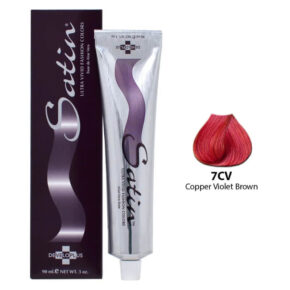 SATIN HAIR COLOR 7CV COPPER VIOLET BROWN