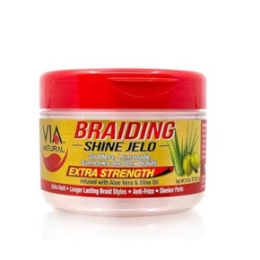 VIA BRAIDING SHINE JELO EXTRA STRENGTH 8oz