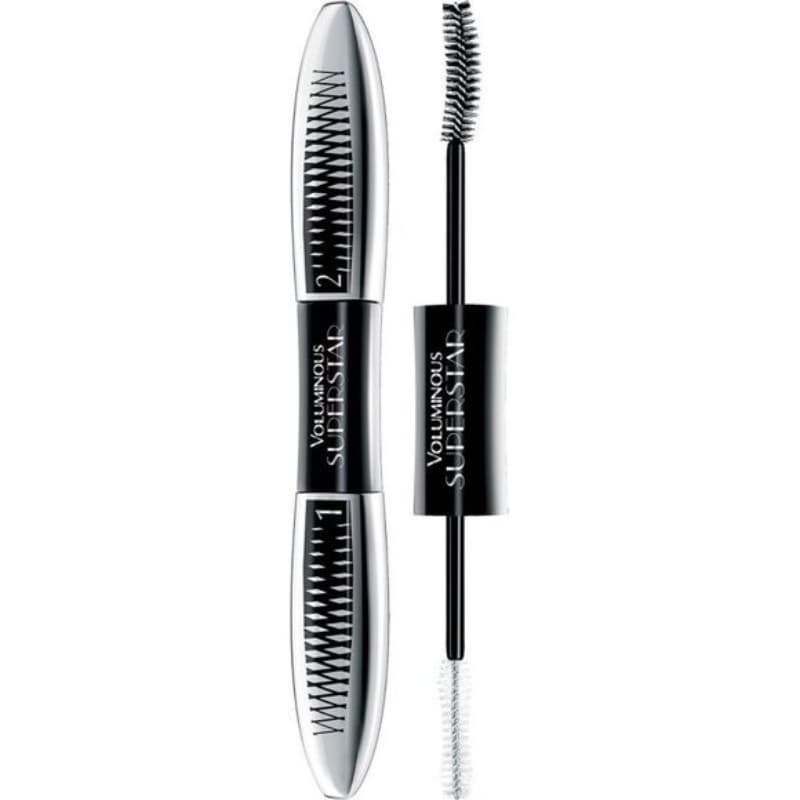 LOREA'L VOLUM SUPERSTAR BLKST BLK MASCARA 0.41oz (621)