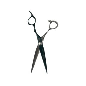 KASHI BARBER SHEAR - SILVER/GREEN 7" #SG-1570