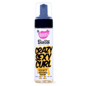 DOUX CRAZYSEXYCURL HONEY SETTING FOAM 8oz