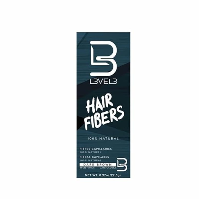 LEVEL3 HAIR FIBERS (DARK BROWN)