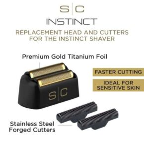 Alternative view of STYLECRAFT INSTINCT SHAVER REPLACEMENT FOIL/CUTTER (SC542B)