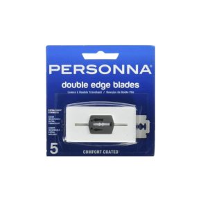 PERSONNA DOUBLE EDGE (SINGLE) 5PK
