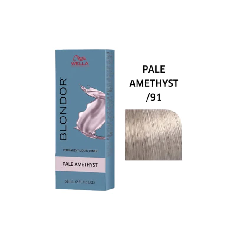 WELLA BLONDOR LIQ TONER - PALE AMETHYST/91