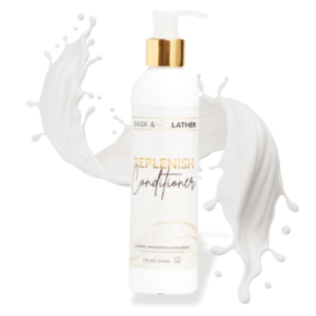 BASK AND LATHER REPLENISH CONDITIONER 8oz
