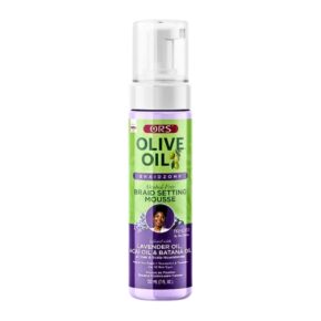 ORS BRAIDZONE LAVENDER SETTING MOUSSE 7oz